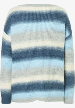 Outlet Streifenpullover mit Farbverlauf, Winter-Kollektion Pullover - Strick