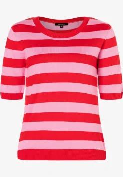 Best Streifen-Pullover, pink/rot, Frühjahrs-Kollektion Pullover - Strick