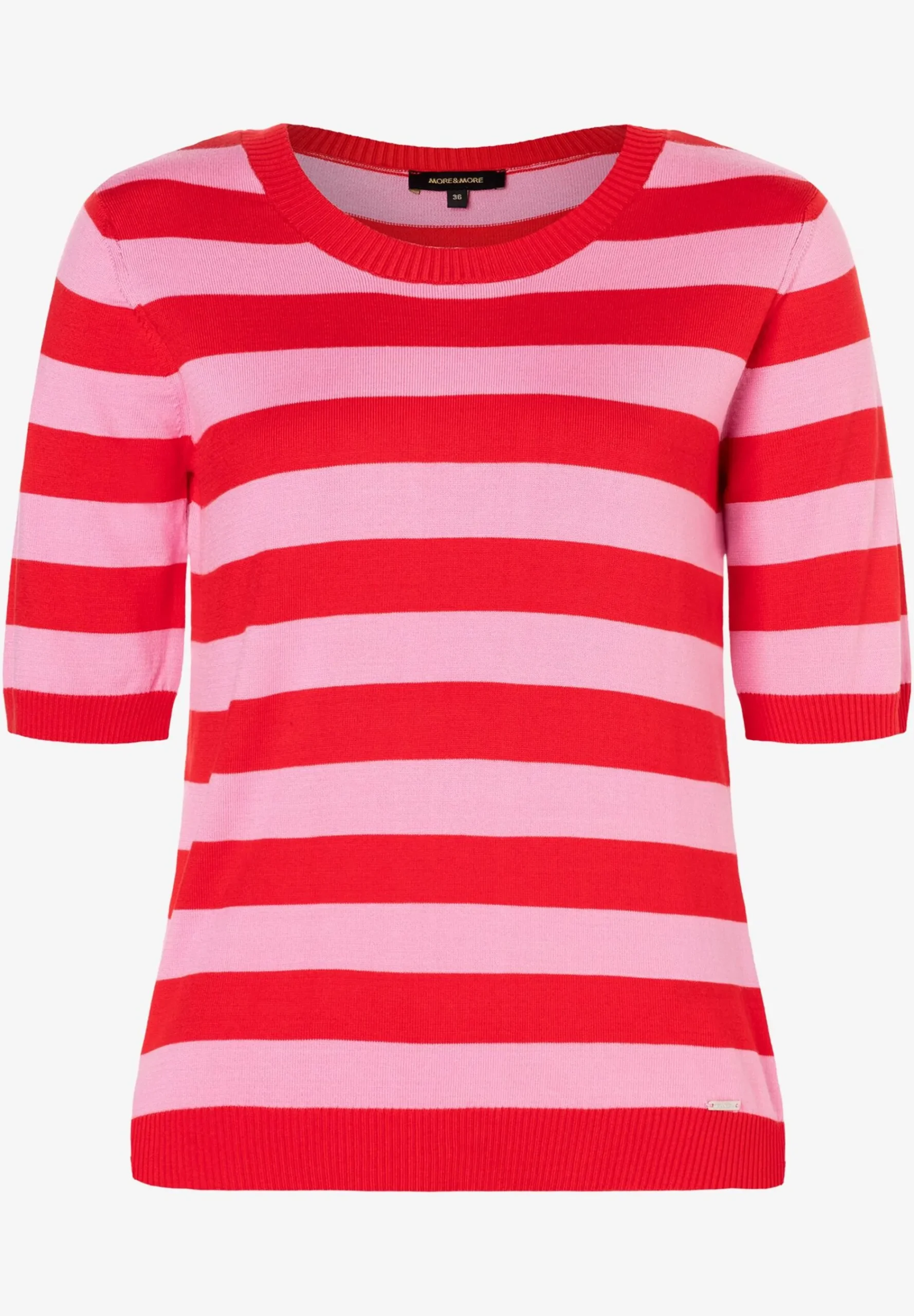 Best Streifen-Pullover, pink/rot, Frühjahrs-Kollektion Pullover - Strick