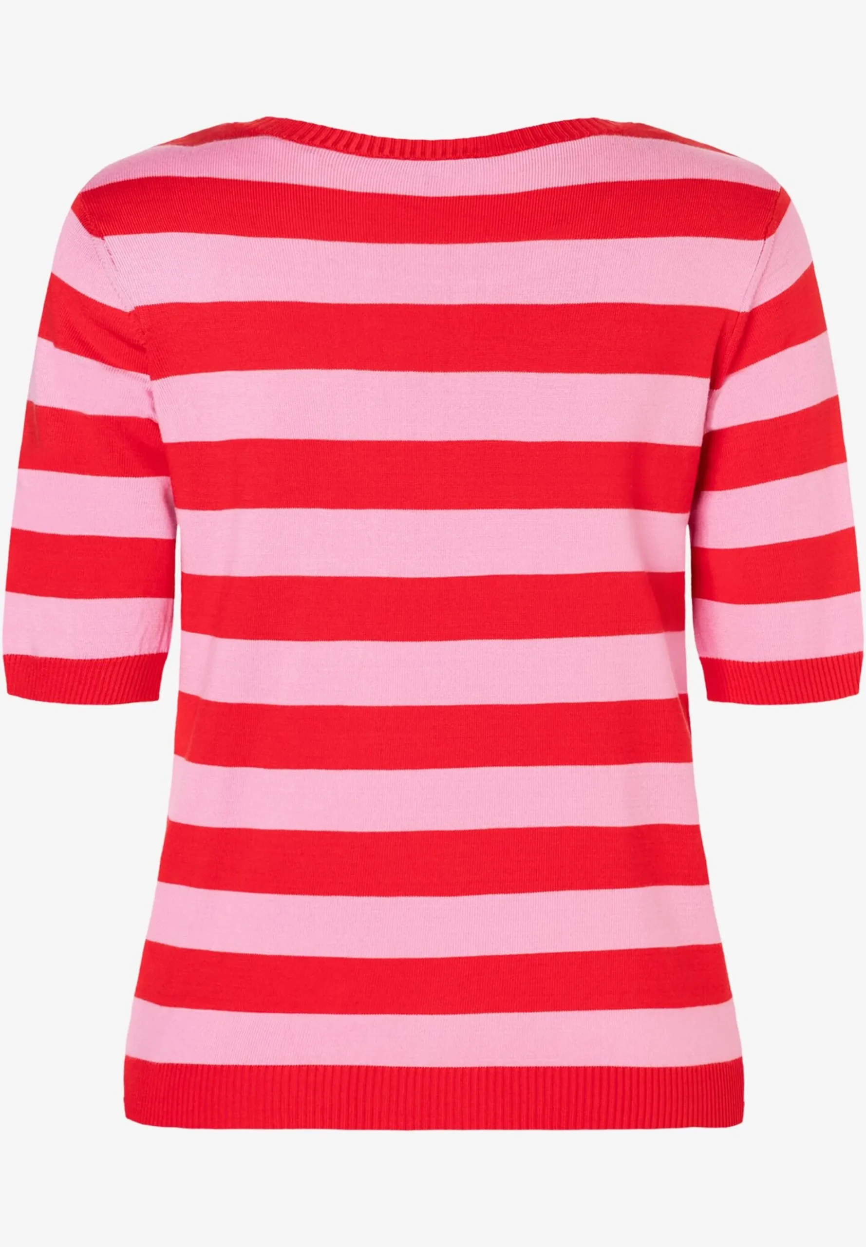 Best Streifen-Pullover, pink/rot, Frühjahrs-Kollektion Pullover - Strick