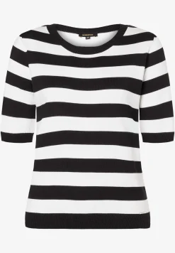 Best Streifenpullover, schwarz/ecru, Frühjahrs-Kollektion Pullover - Strick