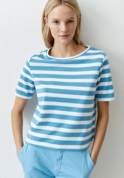 Sale Streifenshirt, blau/weiß, Frühjahrs-Kollektion T-shirts - Tops