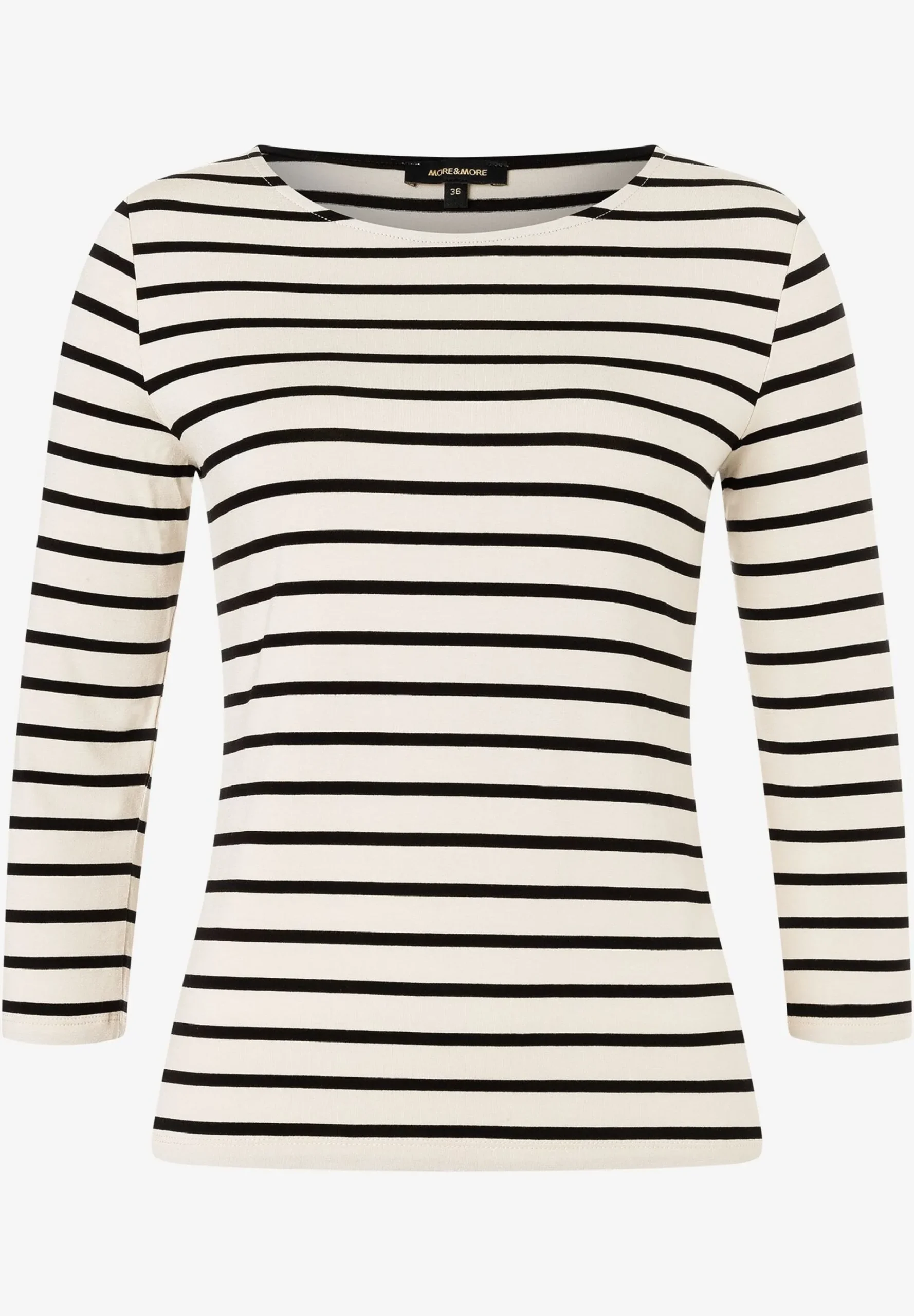 New Streifenshirt, /schwarz, Frühjahrs-Kollektion T-shirts - Tops