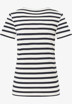 Fashion Streifenshirt mit Paillettenschrift, Frühjahrs-Kollektion T-shirts - Tops