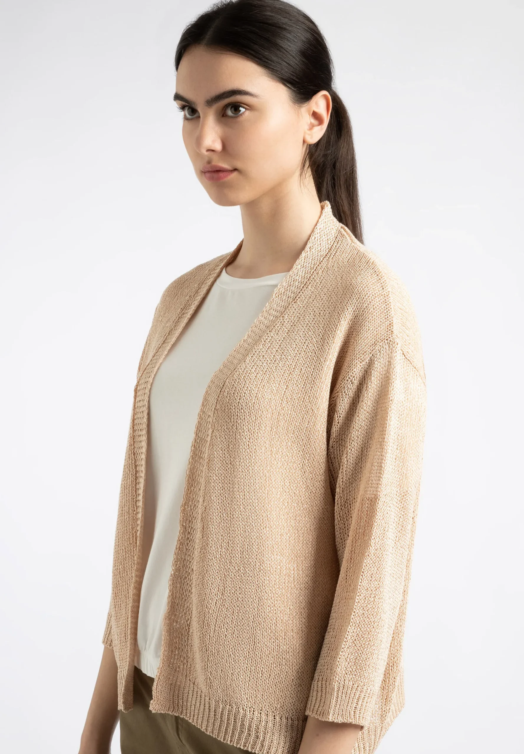 New Strickjacke, sand, Sommer-Kollektion Pullover - Strick