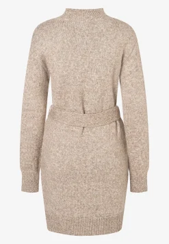 Fashion Strickkleid mit Gürtel, taupe, Herbst-Kollektion Kleider - Jumpsuits