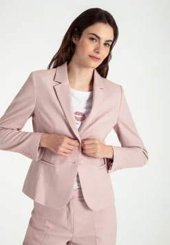 Outlet Struktur-Blazer, sorbet rose, Frühjahrs-Kollektion Blazer