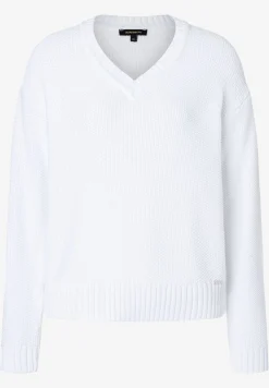 Discount Struktur-Pullover, weiß, Frühjahrs-Kollektion Pullover - Strick