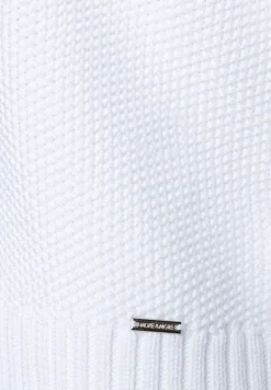 Discount Struktur-Pullover, weiß, Frühjahrs-Kollektion Pullover - Strick