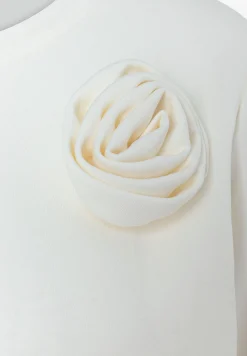 New Sweatshirt mit Blüte, , Frühjahrs-Kollektion Pullover - Strick|T-shirts - Tops