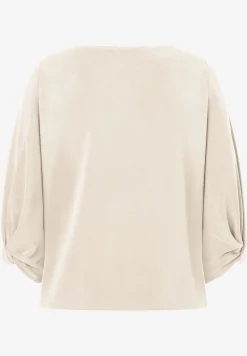 New Sweatshirt mit Knoten-Detail, powder creme, Winter-Kollektion Pullover - Strick|Sweatshirts