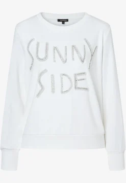 Clearance Sweatshirt mit Perlen-Applikation, , Frühjahrs-Kollektion Pullover - Strick|Sweatshirts