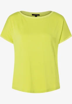 Sale T-Shirt mit Chiffonkante, lime yellow, Frühjahrs-Kollektion T-shirts - Tops