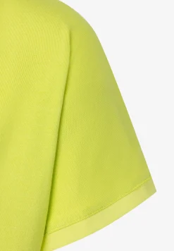 Sale T-Shirt mit Chiffonkante, lime yellow, Frühjahrs-Kollektion T-shirts - Tops