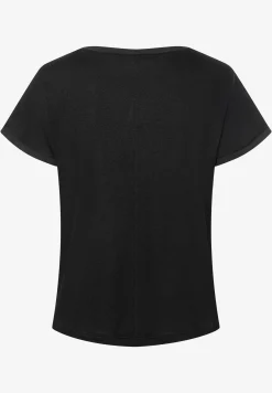 Fashion T-Shirt mit Chiffonkante, , Frühjahrs-Kollektion T-shirts - Tops