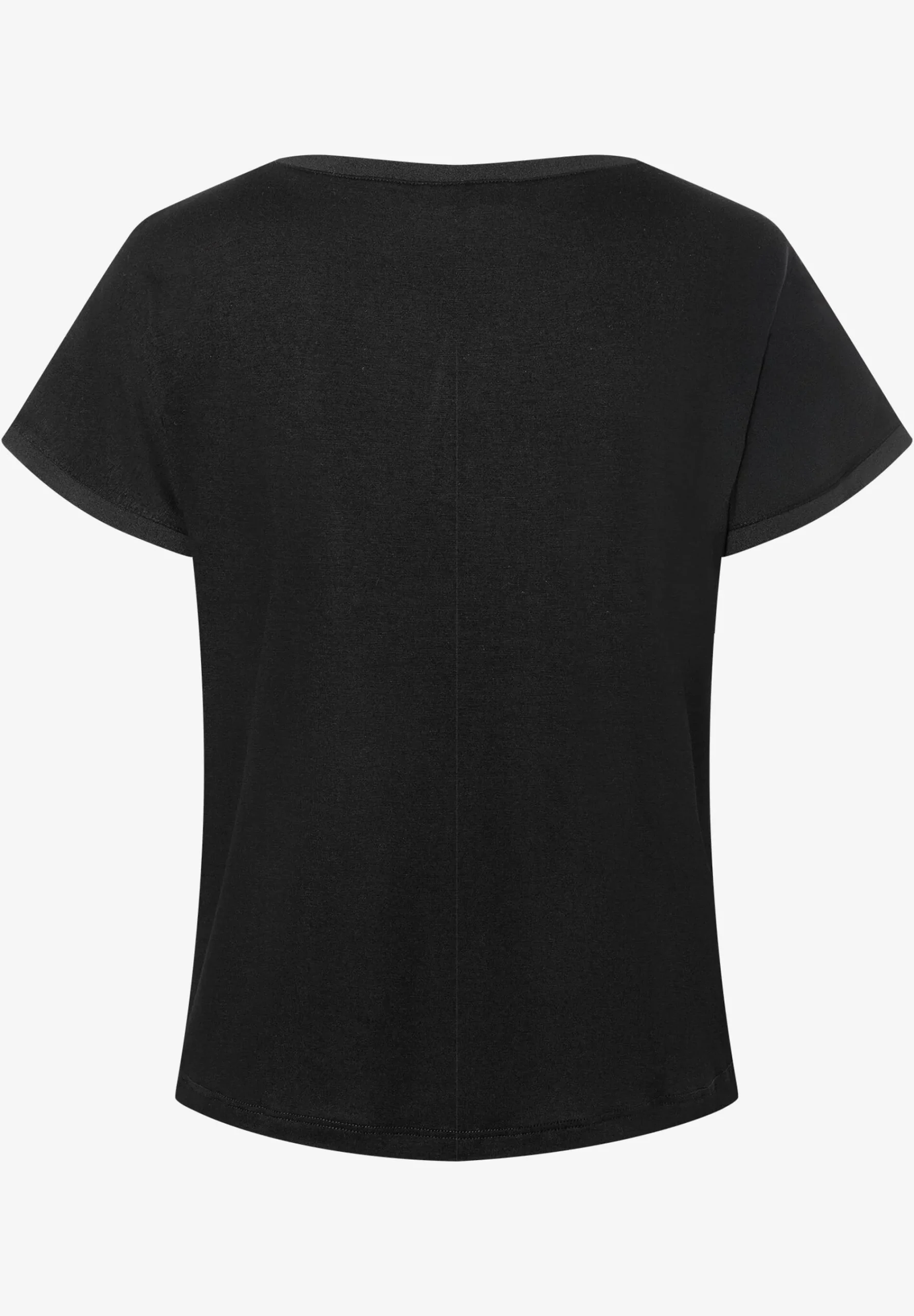 Fashion T-Shirt mit Chiffonkante, , Frühjahrs-Kollektion T-shirts - Tops