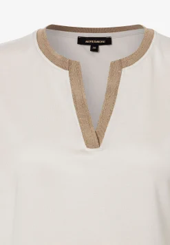 Best T-Shirt mit Glanzkante, Frühjahrs-Kollektion T-shirts - Tops