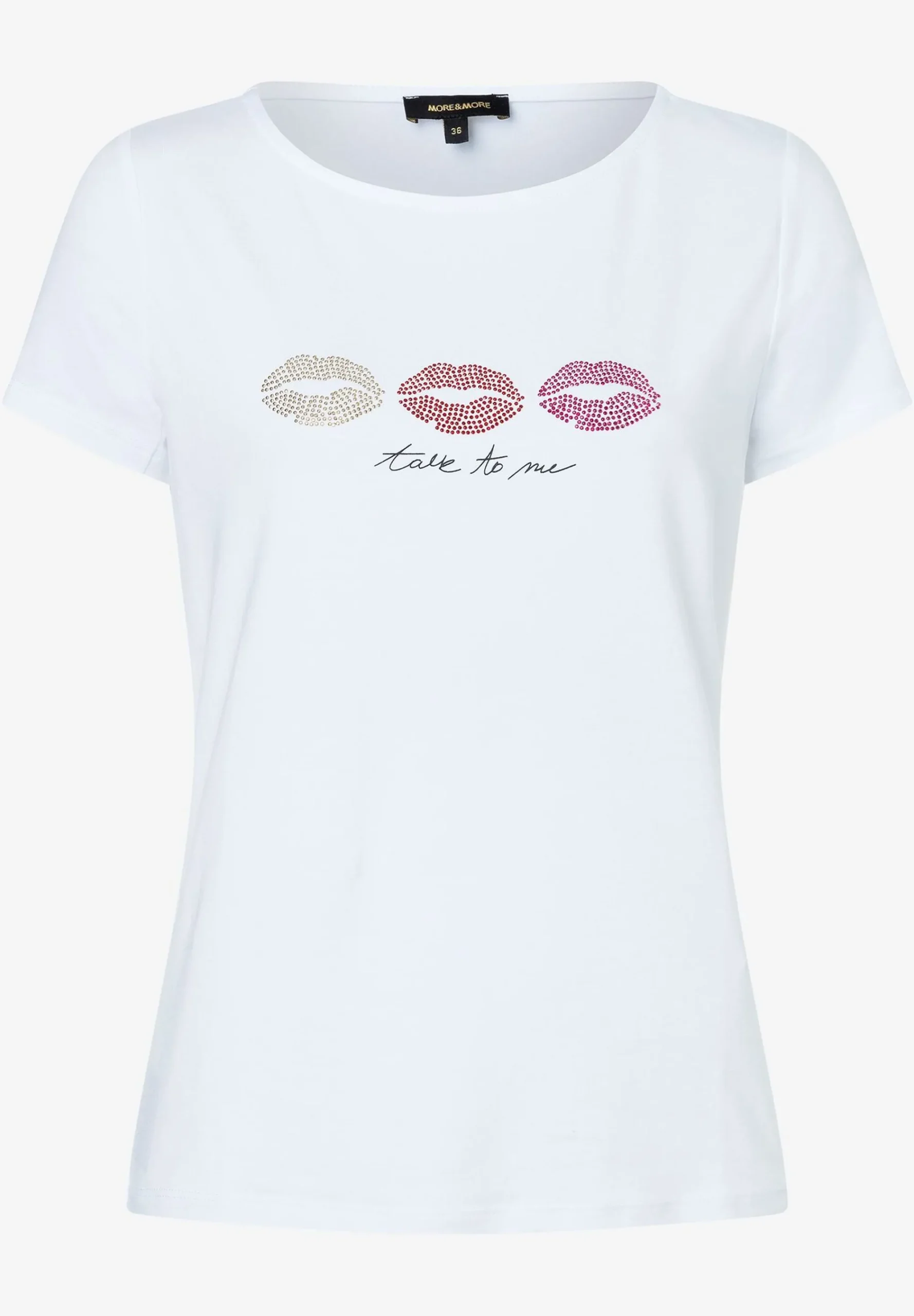 Clearance T-Shirt mit "Kussmund", Frühjahrs-Kollektion T-shirts - Tops