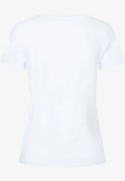 Best T-Shirt mit Pailletten-Herz, weiß, Frühjahrs-Kollektion T-shirts - Tops