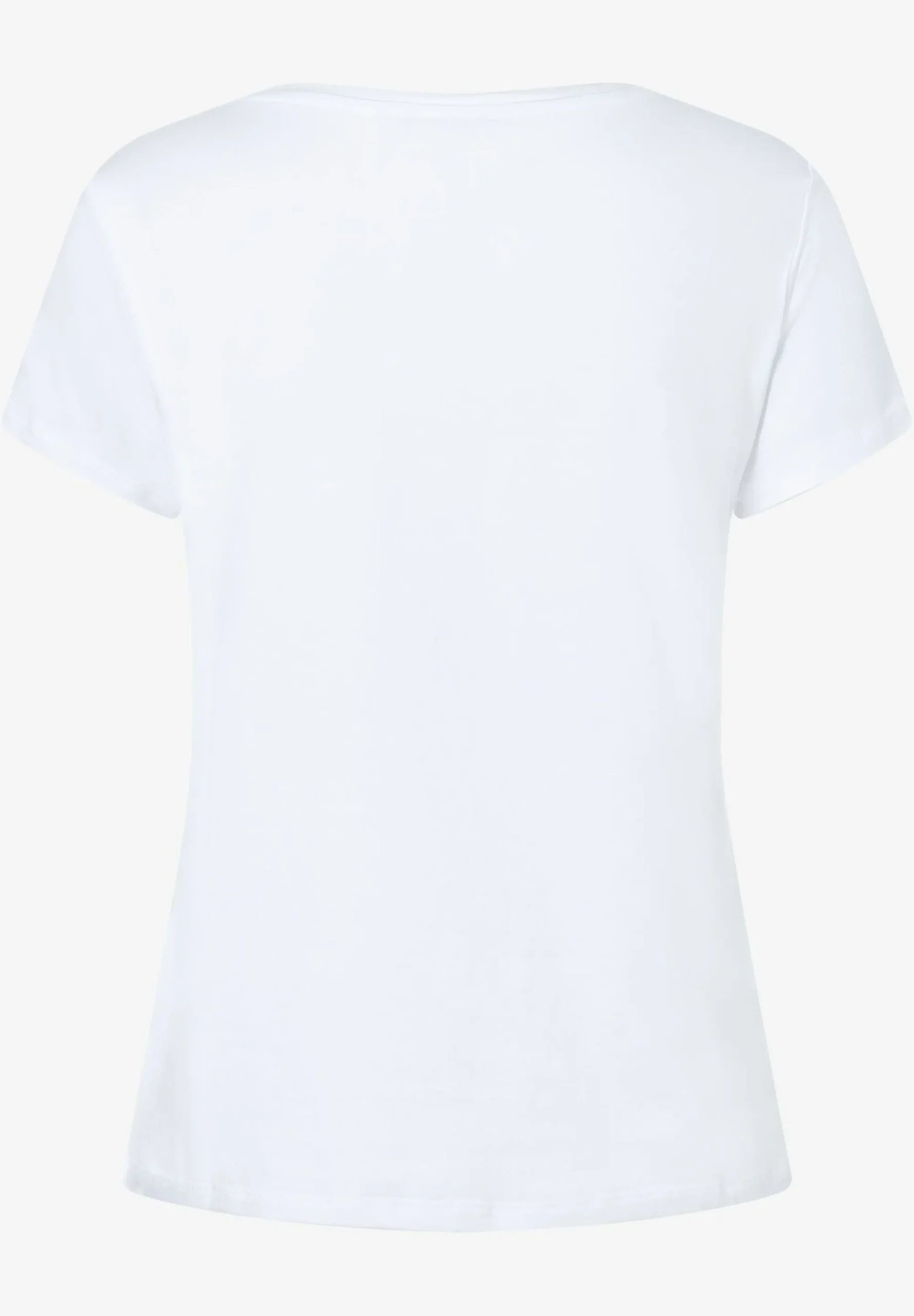 New T-Shirt mit Paillettenherzen, weiß, Frühjahrs-Kollektion T-shirts - Tops