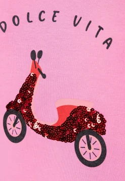 Clearance T-Shirt mit Pailletten-Roller, , Frühjahrs-Kollektion T-shirts - Tops