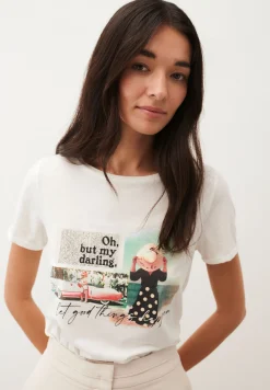 Clearance T-Shirt mit 50´Print, Frühjahrs-Kollektion T-shirts - Tops