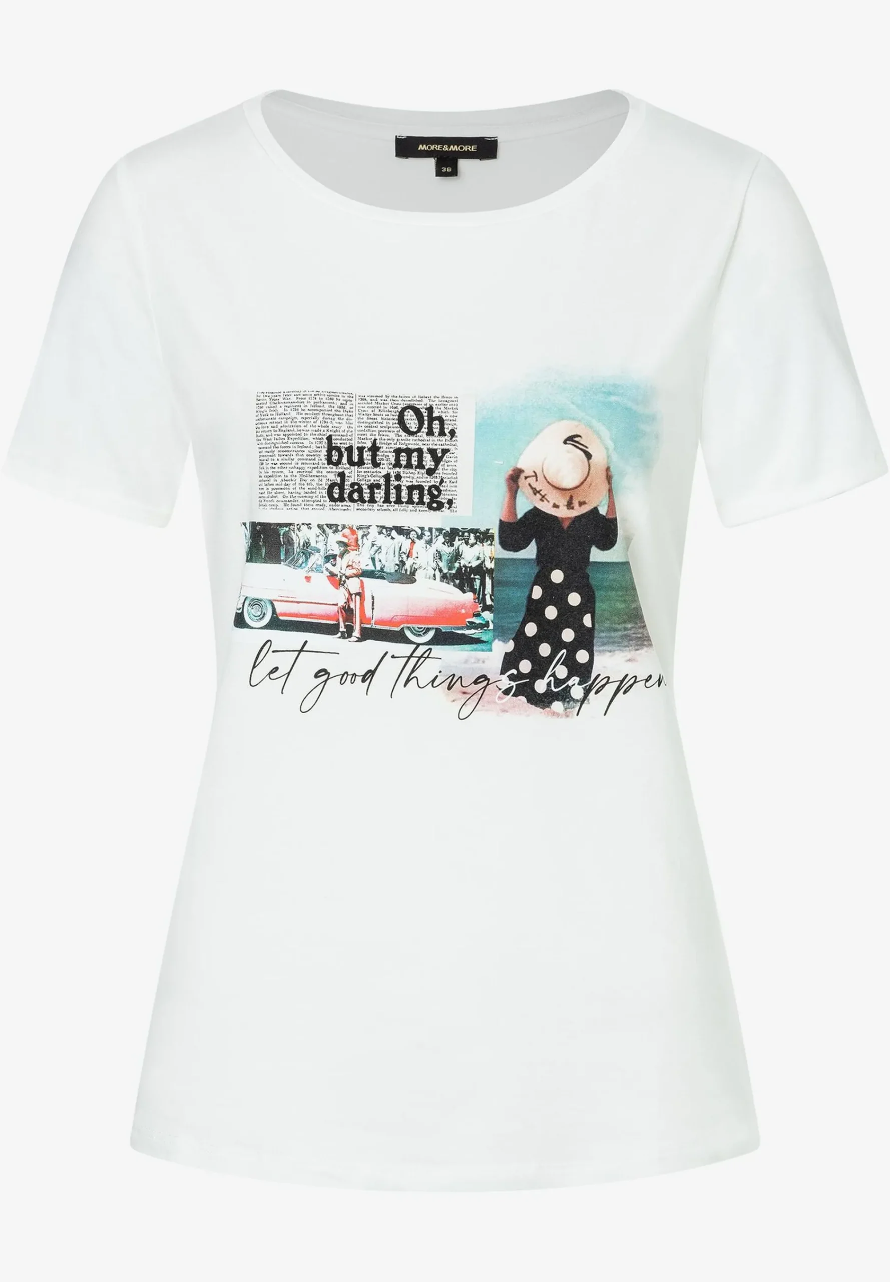 Clearance T-Shirt mit 50´Print, Frühjahrs-Kollektion T-shirts - Tops