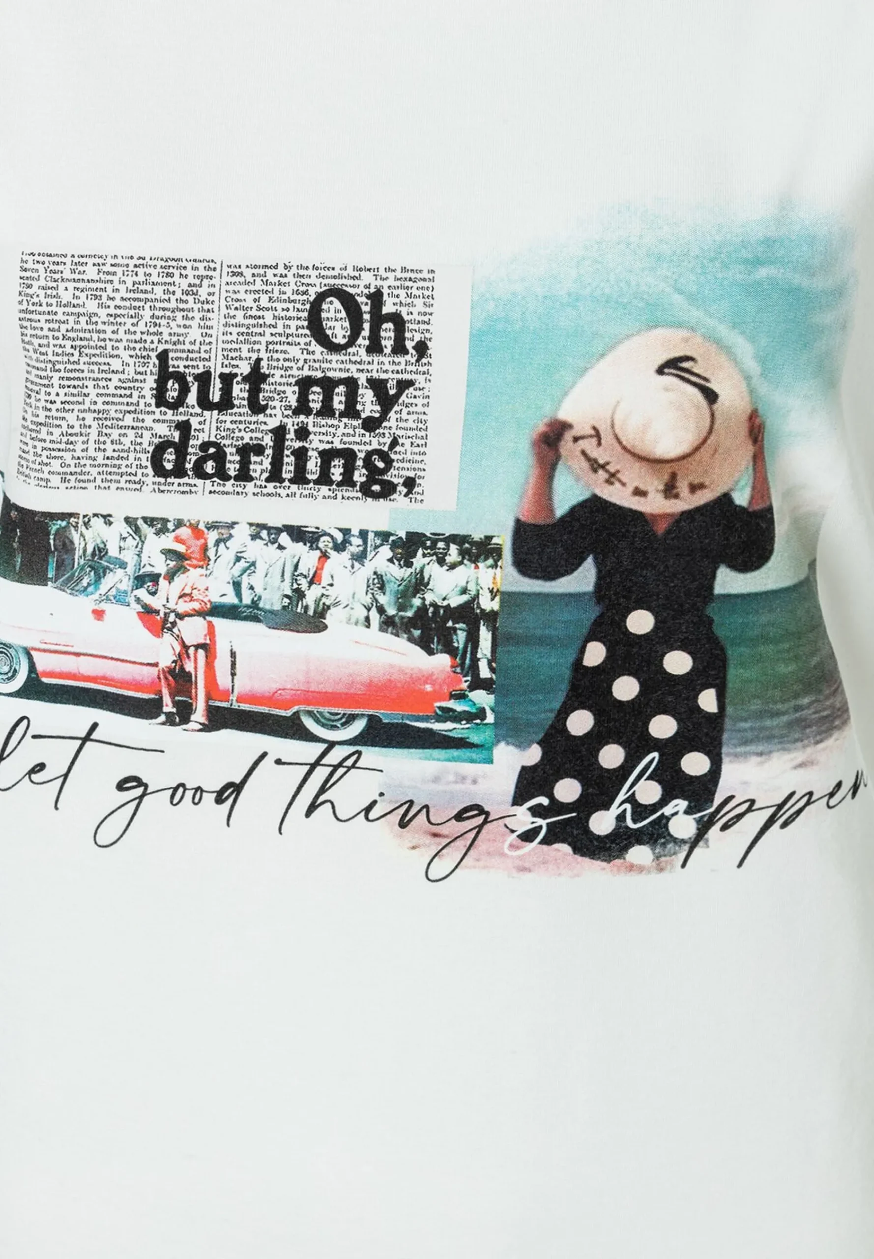 Clearance T-Shirt mit 50´Print, Frühjahrs-Kollektion T-shirts - Tops