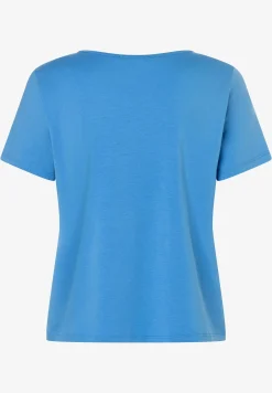 Clearance T-Shirt mit Schlitz, spring sky, Frühjahrs-Kollektion T-shirts - Tops