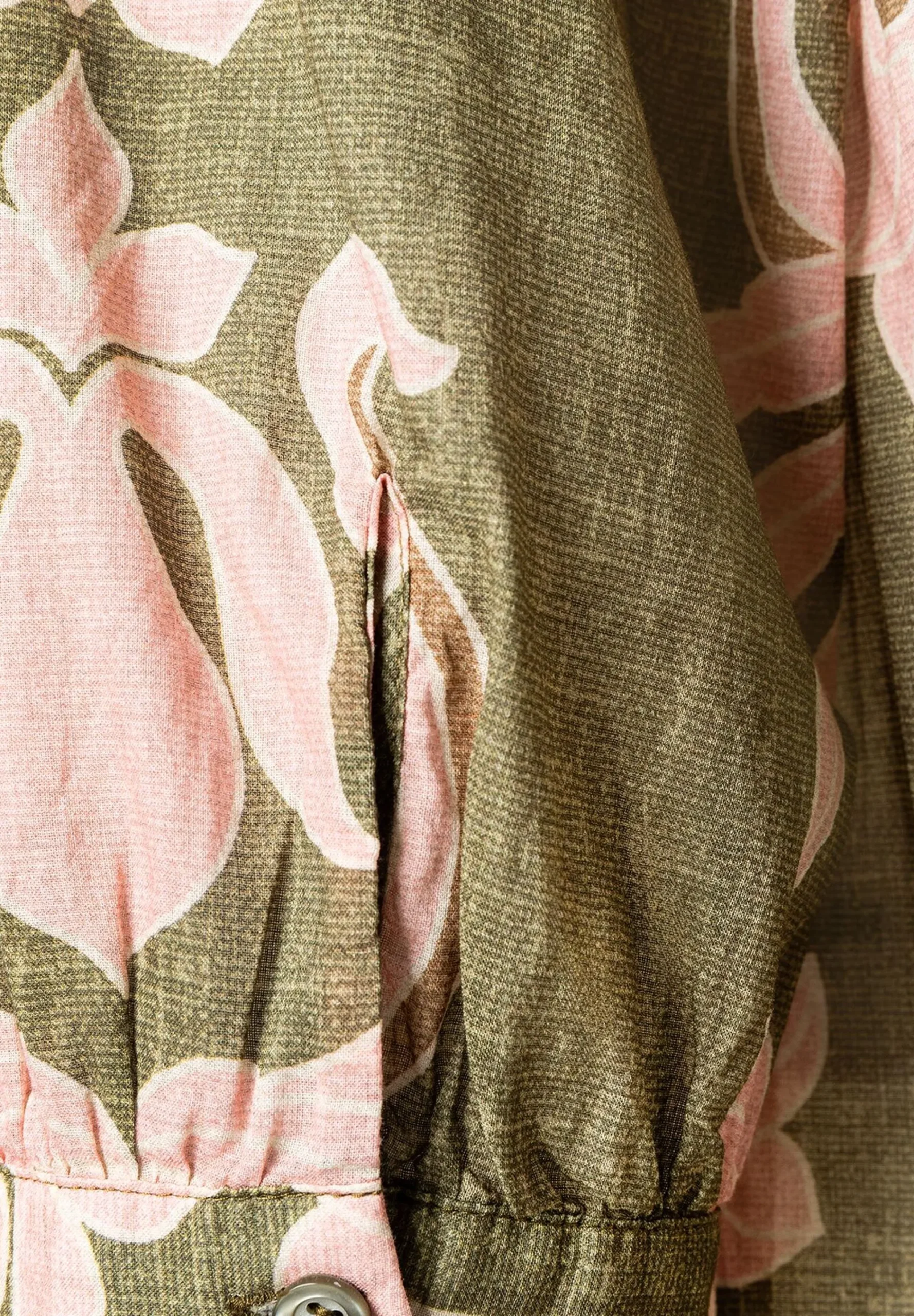 Online Tunikabluse, Ornament-Print, Sommer-Kollektion Blusen