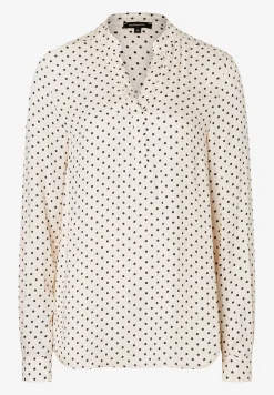 Outlet Tupfenbluse, /schwarz, Herbst-Kollektion Blusen