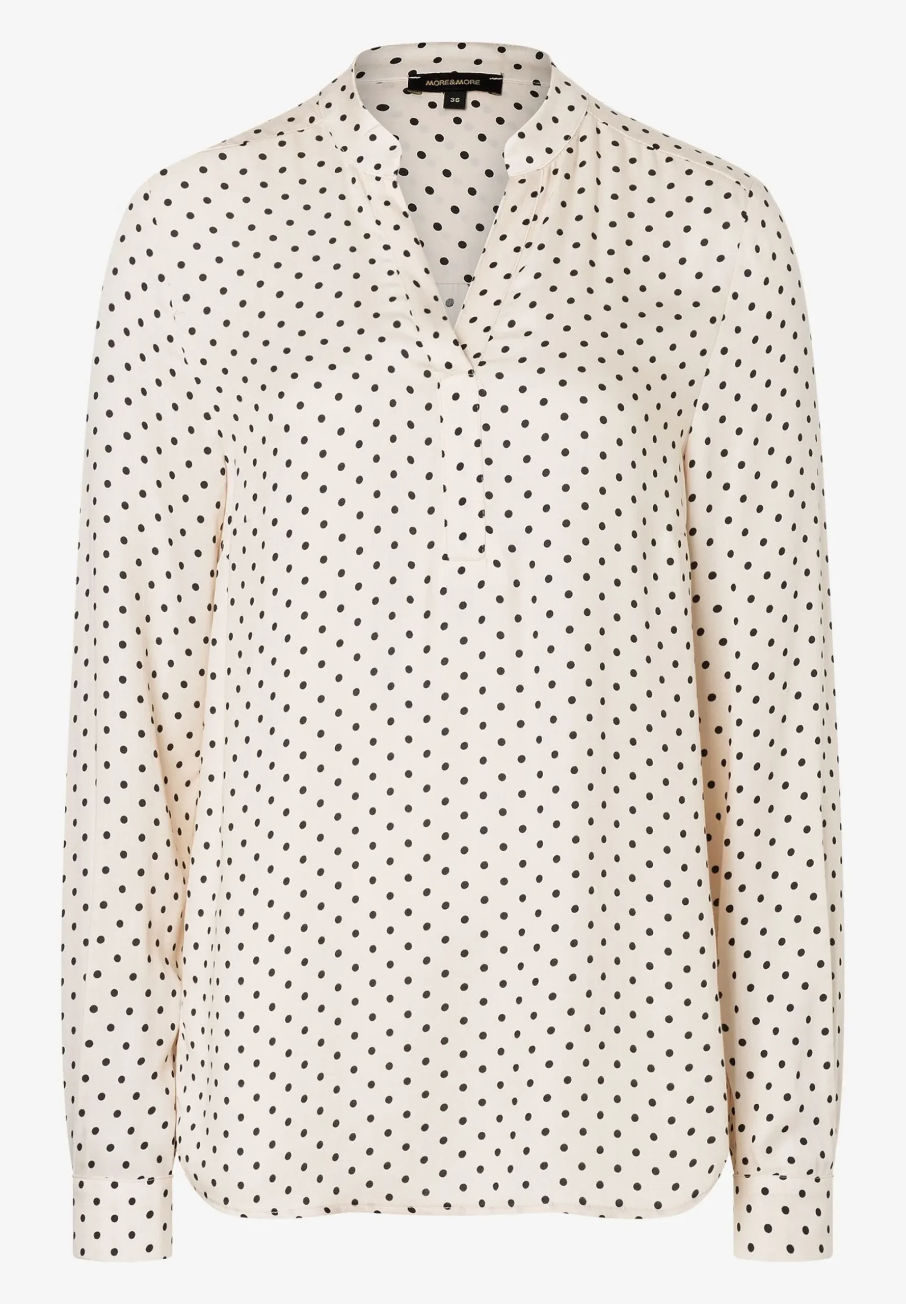 Outlet Tupfenbluse, /schwarz, Herbst-Kollektion Blusen