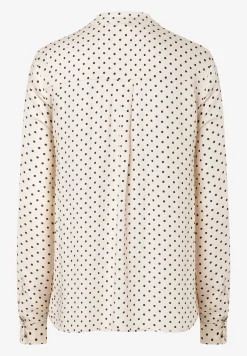 Outlet Tupfenbluse, /schwarz, Herbst-Kollektion Blusen