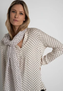 Fashion Tupfenschal, ecru/schwarz, Herbst-Kollektion Accessoires