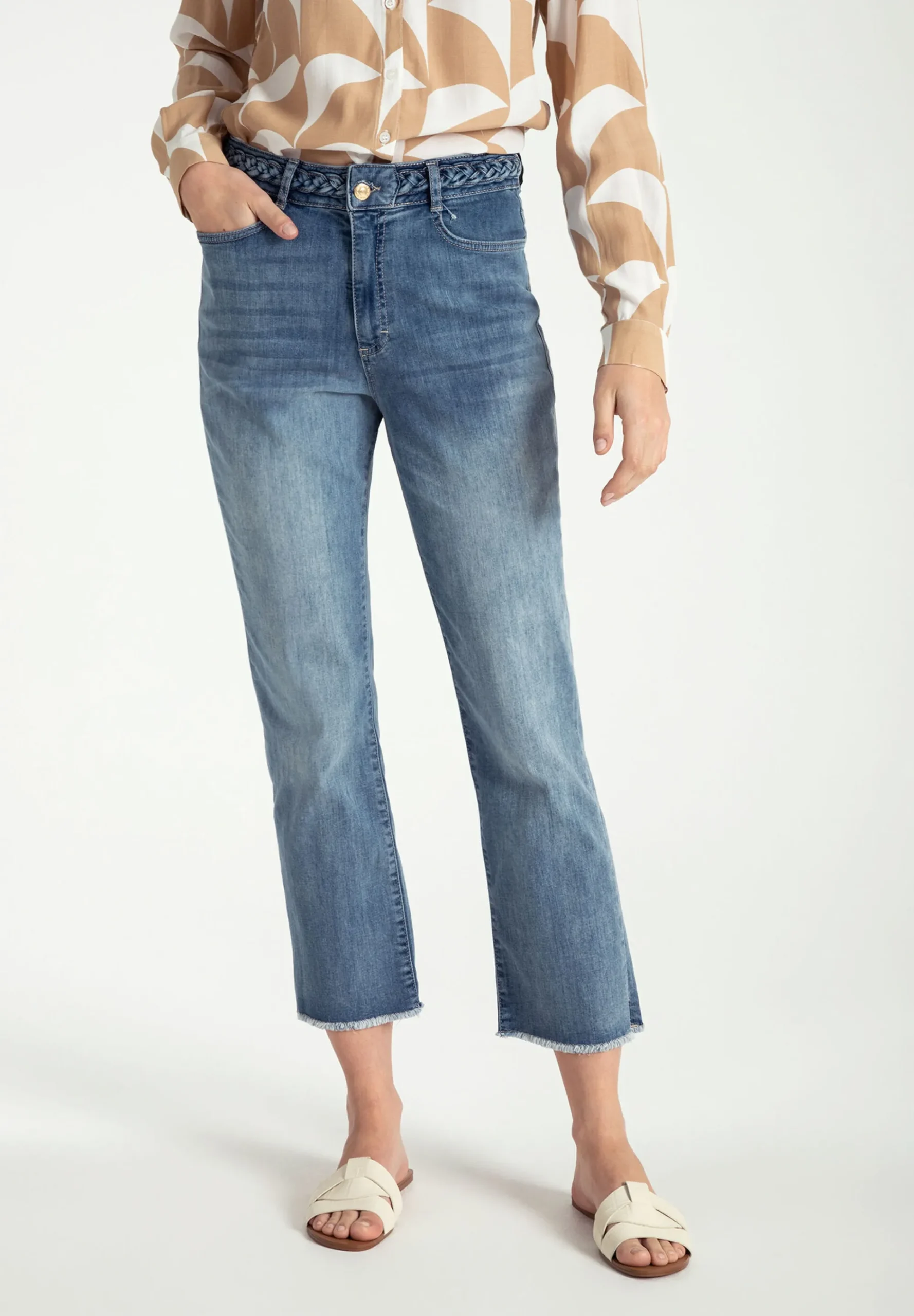 Online verkürzte Jeans, Frühjahrs-Kollektion Hosen - Jeans