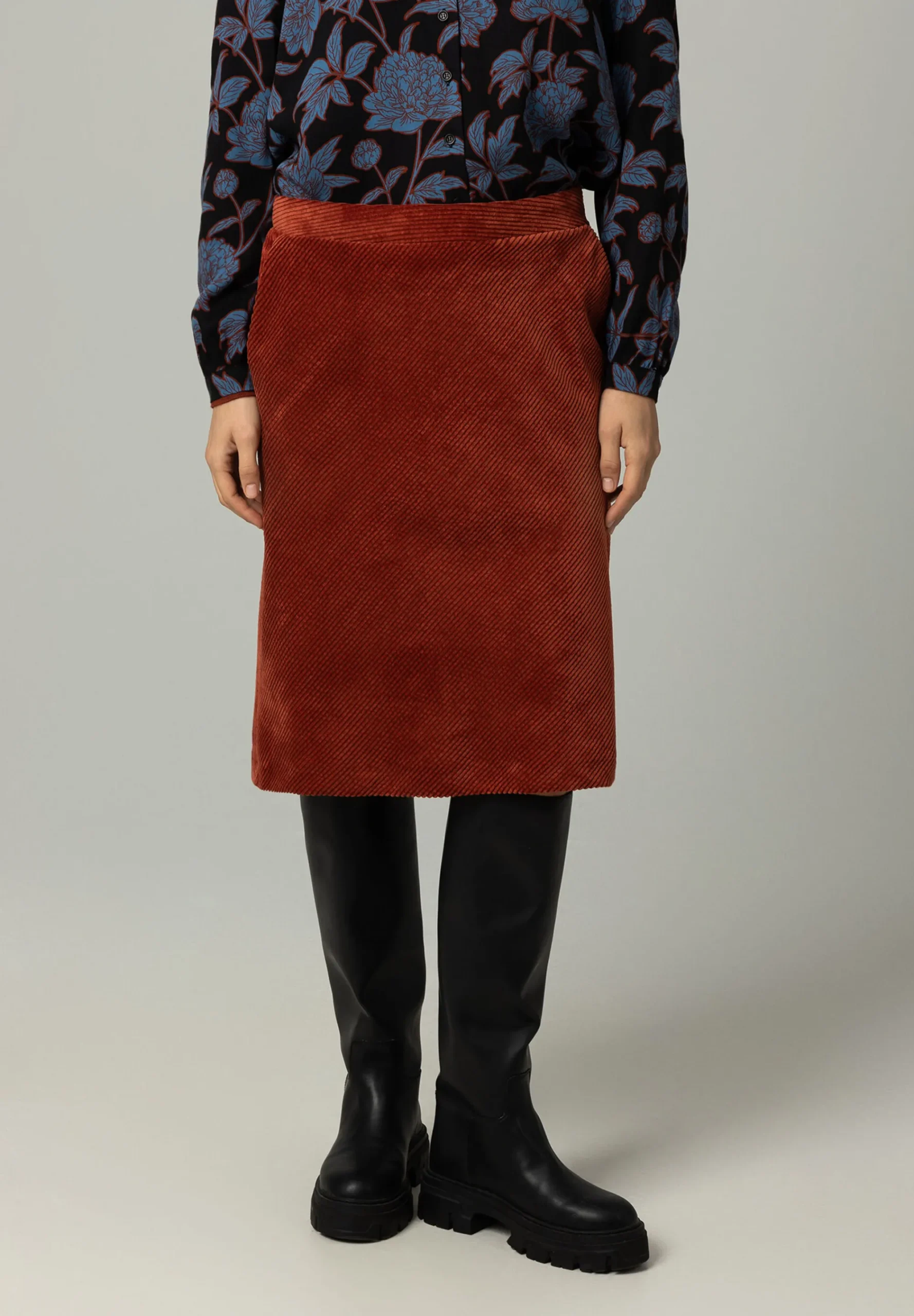 New Viskosebluse, Flowerprint, Winter-Kollektion Blusen