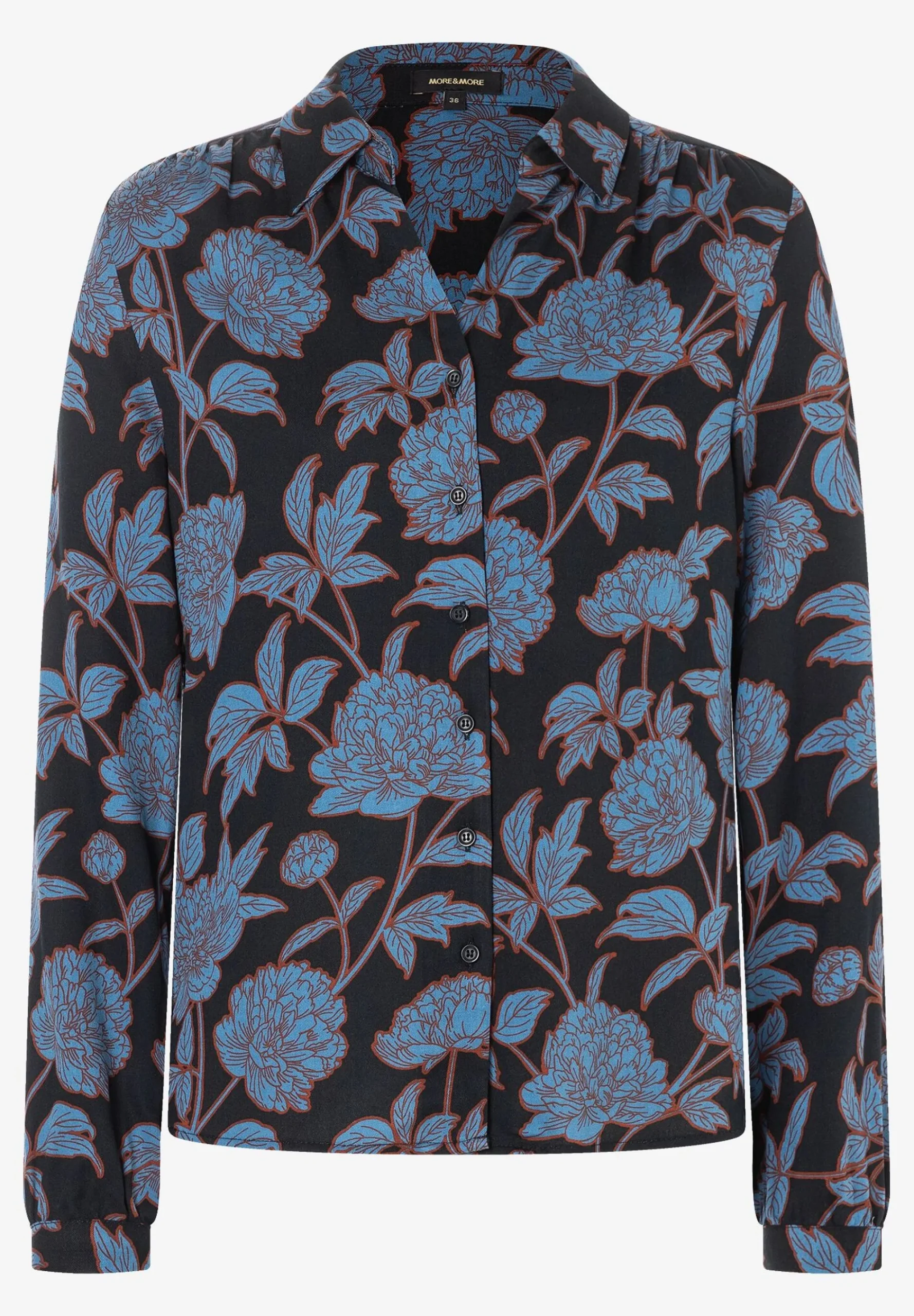 New Viskosebluse, Flowerprint, Winter-Kollektion Blusen