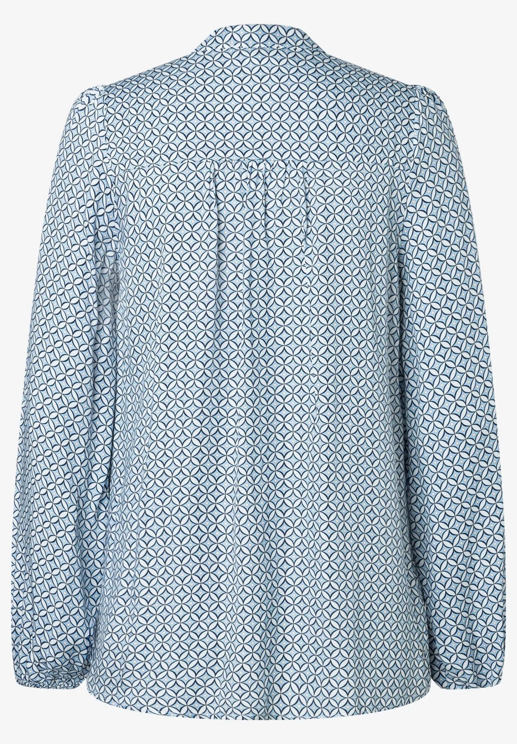 Hot Viskosebluse, grafischer Print, Frühjahrs-Kollektion Blusen