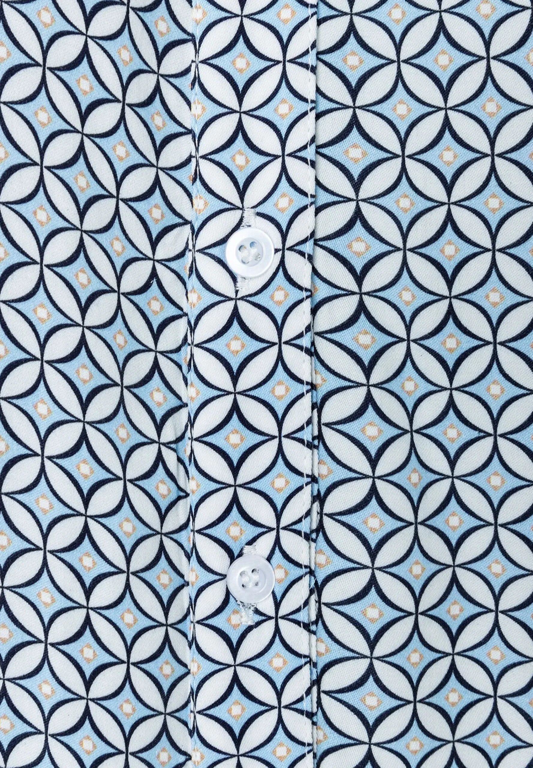 Hot Viskosebluse, grafischer Print, Frühjahrs-Kollektion Blusen