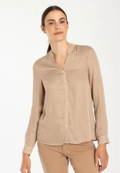 Best Viskosebluse, Minimal-Print, Herbst-Kollektion Blusen