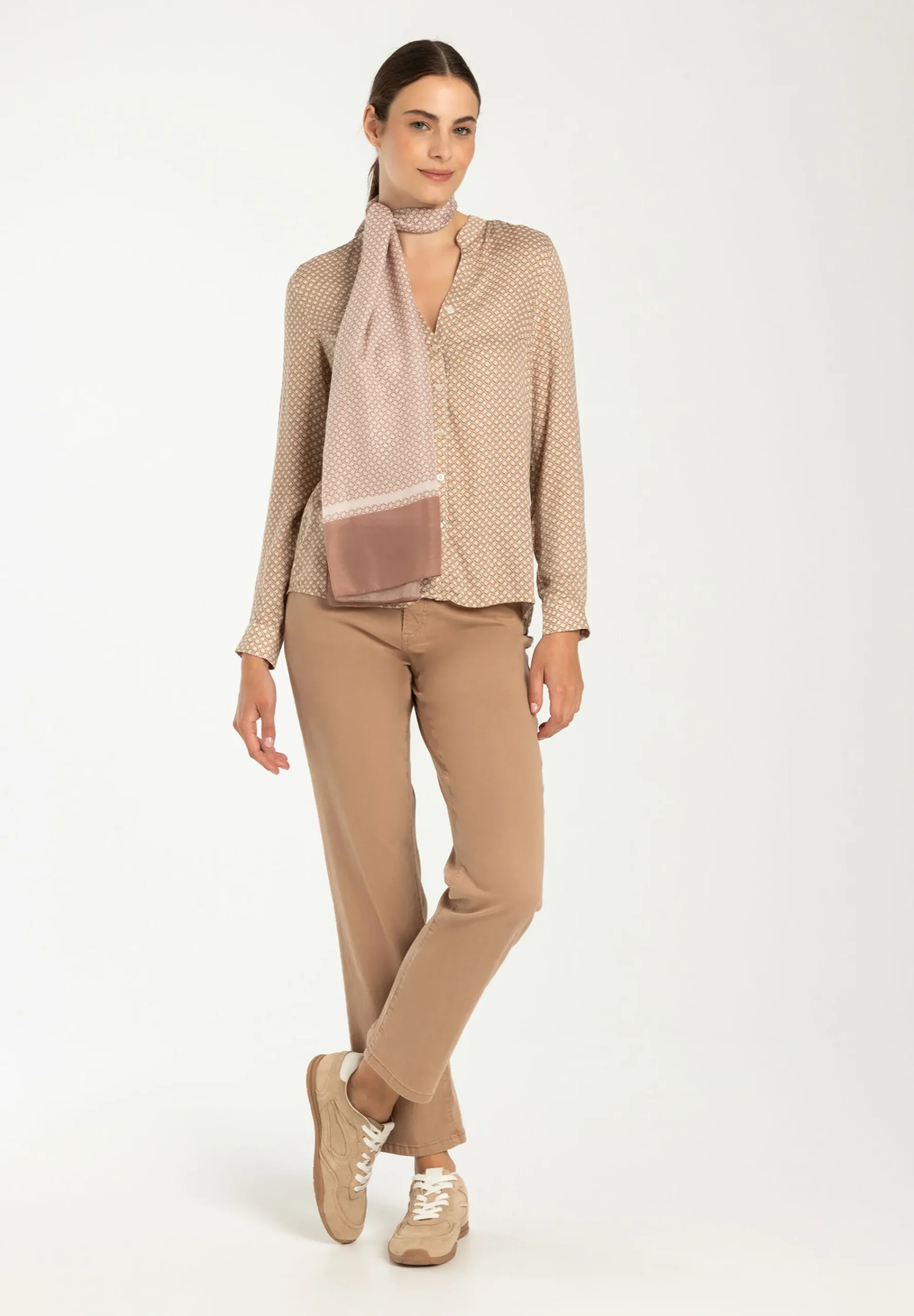 Best Viskosebluse, Minimal-Print, Herbst-Kollektion Blusen