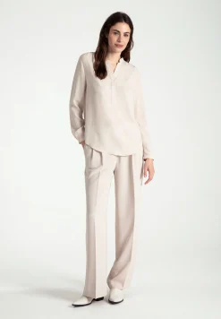 Hot Viskosebluse, powder creme, Frühjahrs-Kollektion Blusen