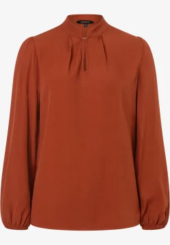 Hot Viskosebluse, rusty brown, Winter-Kollektion Blusen