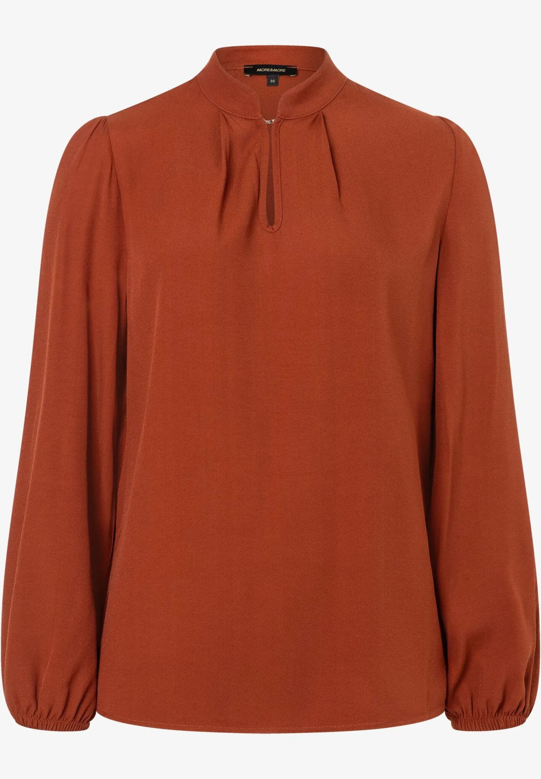 Hot Viskosebluse, rusty brown, Winter-Kollektion Blusen