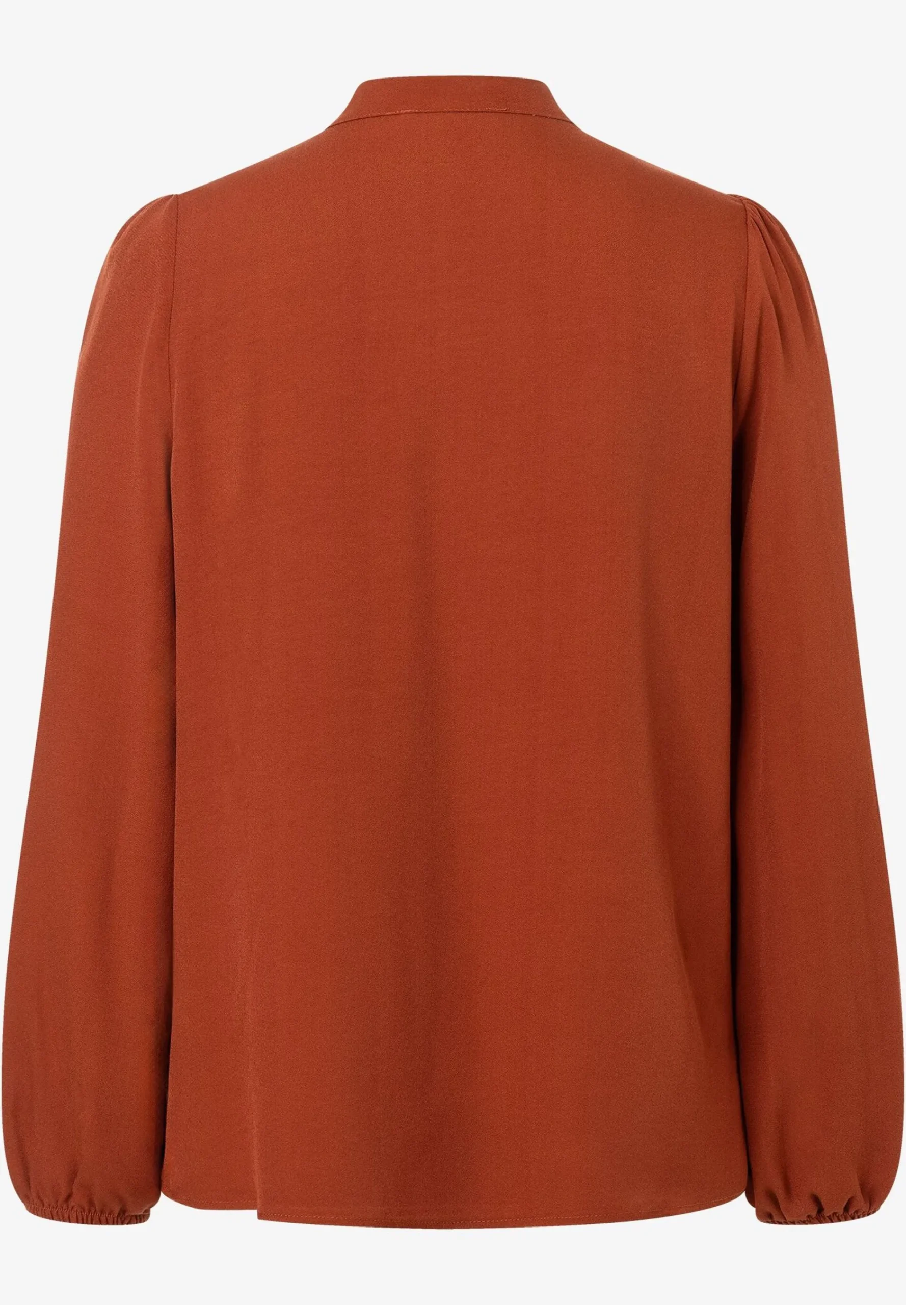 Hot Viskosebluse, rusty brown, Winter-Kollektion Blusen