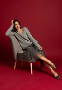 Outlet V-Neck Pullover, , Herbst-Kollektion Pullover - Strick