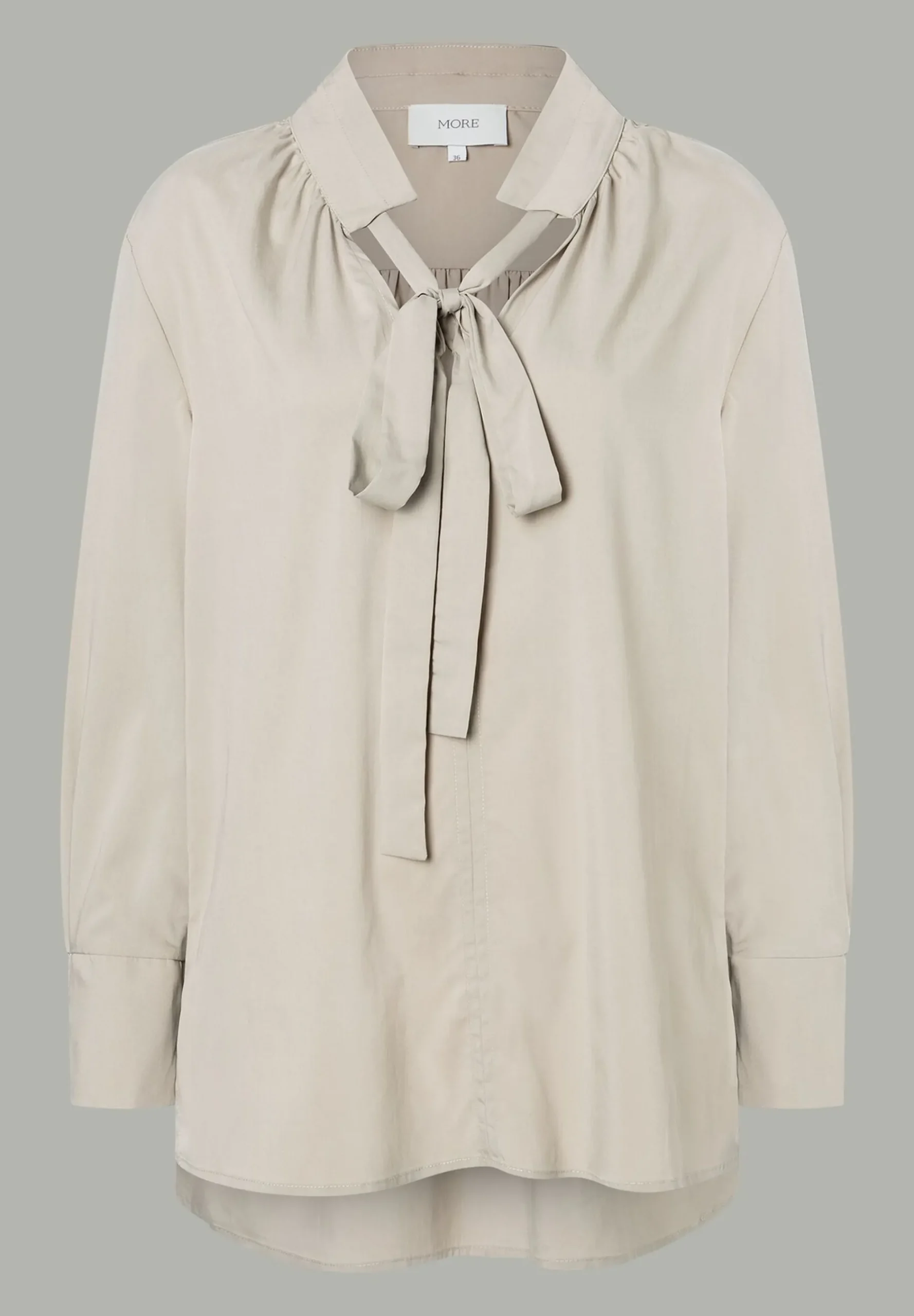 Hot weite Bluse mit Schluppe, , MORE Blusen