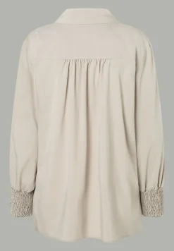 Hot weite Bluse mit Schluppe, , MORE Blusen