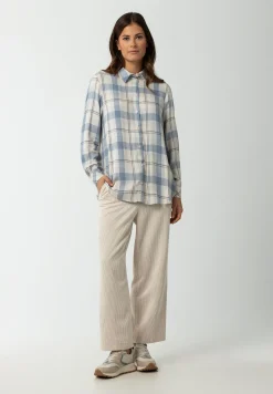 Hot weite Hemdbluse, kariert, Winter-Kollektion Blusen