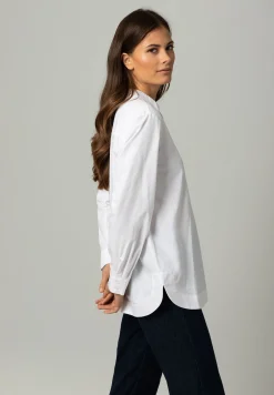 New weite Hemdbluse, weiß, Winter-Kollektion Blusen